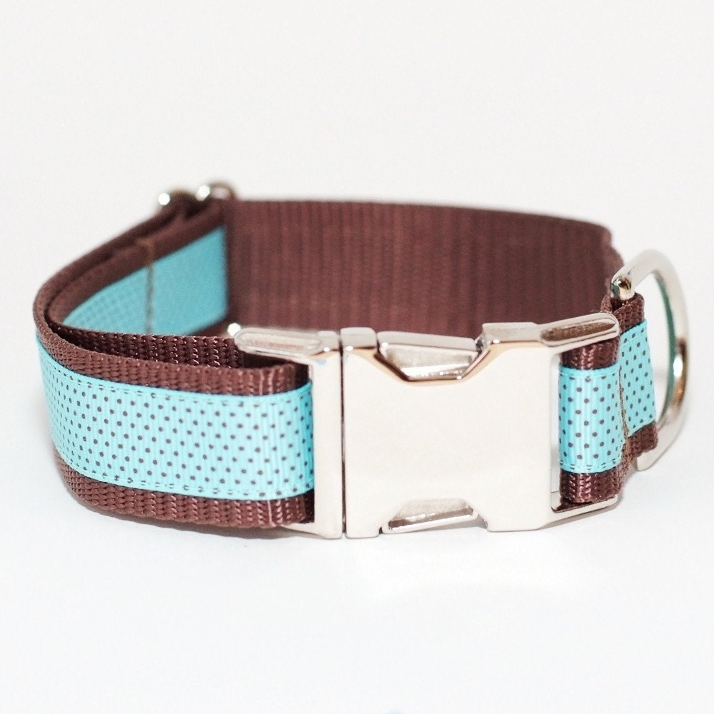 Tiffany Dot BIG Dog Collar