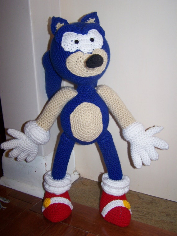 sonic plush sewing pattern