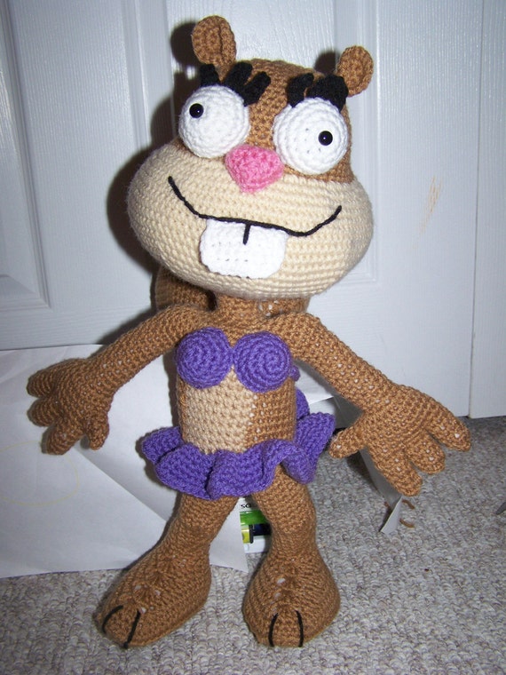 sandy cheeks stuffed toy
