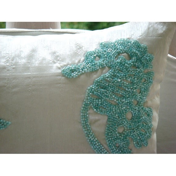 sea horse cushions