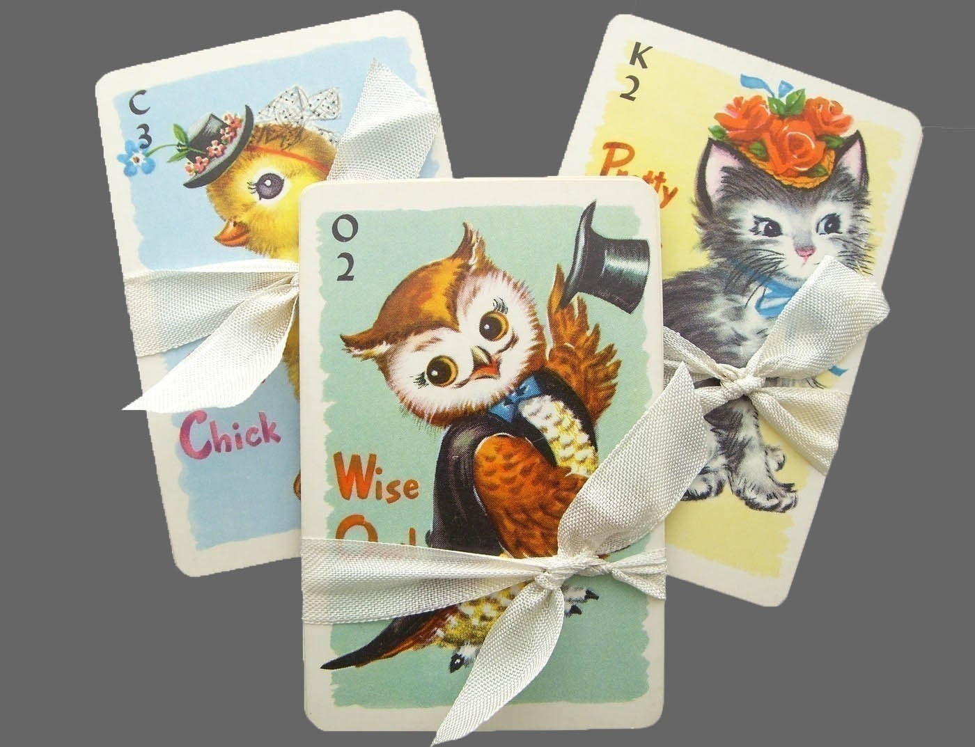 animal rummy playing cards