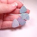 Extreme Red Blue Green Australian Opal Lighting Ridge Briolette Beads large Size