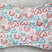 Clearance - Heart and Rainbow Burp Cloth