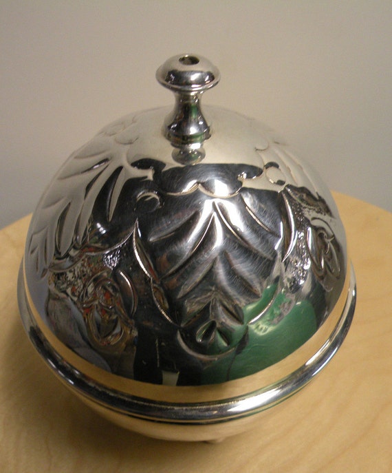 SIlver Plate Yarn holder