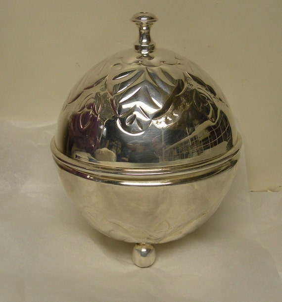 SIlver Plate Yarn holder