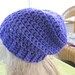 SALE - Napa Grape Chunky Slouchy Beanie (1055)