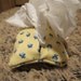Yellow Floral Print Pocket Tissue Cozy (661)
