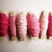 Pink and Raspberry Twine Sampler - for gift wrapping, altered art, scrapbooking, decorating, weddings, party supply, holiday