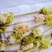 Moss and Pebble lush Pom Pom Garland/ Trim - luxe party ribbon garland wedding embellishment craft decor supply - 3 yards