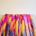 Sunset Pinstripe Ribbon puffed striped trim lovely embellishment wedding wrap craft supply - 5 yards