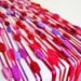 Cherry Berry Violet red purple Mod Cube Garland woven Trim - luxe party ribbon garland wedding embellishment craft decor supply - 3 yards