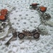RESERVED Harley Davidson Biker Chic Charm Bracelet