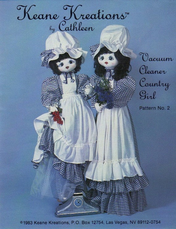 Country Girl Vacuum Cleaner Cover Pattern