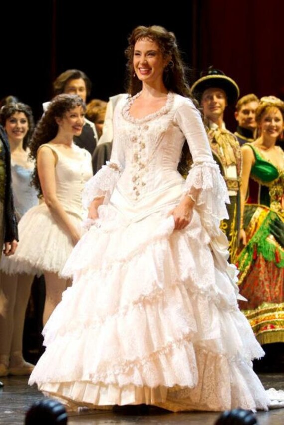 wedding dress on opera