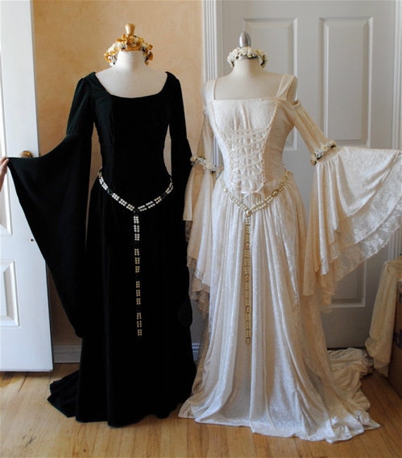 Items similar to Lord of the Rings Style Medieval Bridesmaid or MOB ...