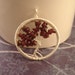 SALE - Garnet Tree of Life Pendant (15 PERCENT OFF)