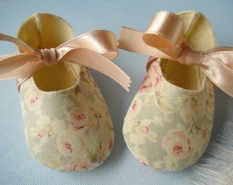 baby shoes booties pattern sewing ribbon pdf ties precious plain bunny shoe