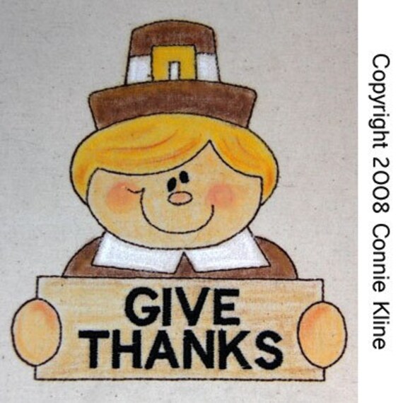 Items similar to Pilgrim outline machine embroidery design-use neocolor ...