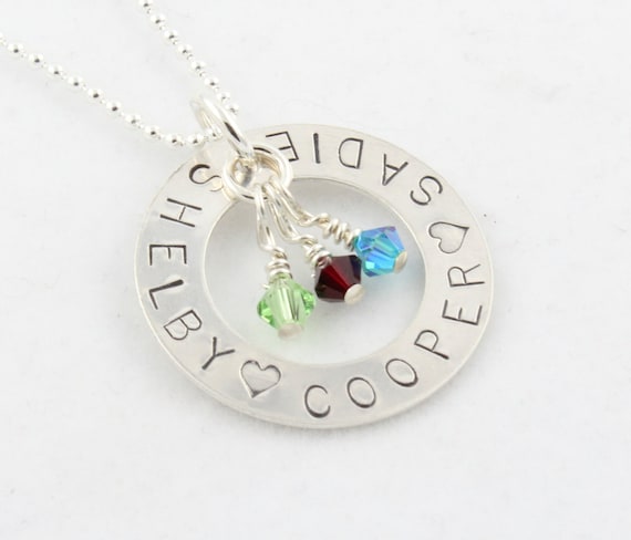 Mother's Day Gift Sterling Silver Personalized by TheSilverDiva