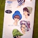 1960s Vintage Vogue Sewing Pattern - Wide Brim HATS - Vogue 6411