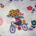 Vintage Novelty Child Print - Gingham Bonnets Bicycles Scotty Dogs - Cotton Yardage