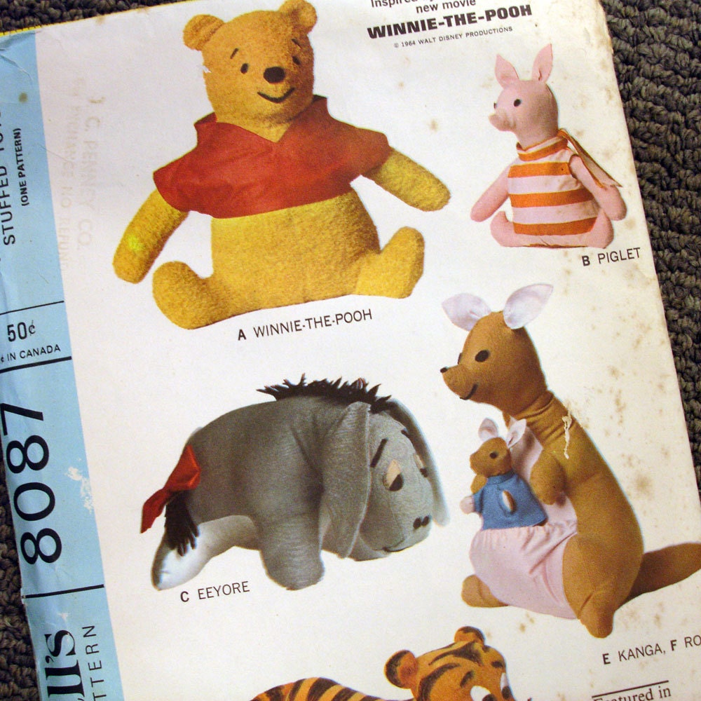 winnie the pooh original dolls