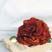 Rose - like autumn kiss - felted brooch, pin
