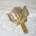 70s vintage solid brass cherub hook