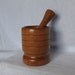Mortar and Pestle Set - Handmade of Cherry Wood