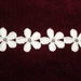 Large Roll of Daisy Chain Trim in Creamy White