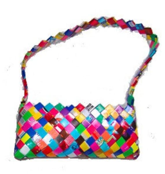 bubble gum wrapper purse