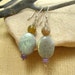 Labradorite Gemstone Earrings. Sterling Silver. Women's Gemstone Jewelry