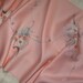 Vintage Japanese Kimono Silk Fabric Lovely Blossom Branches 60ins