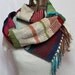 Kendra- Multicolored Striped Handwoven Scarf