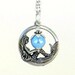 Mermaid Necklace, Ocean, Ariel, Under the Sea, The Little Mermaid, Pewter Charm