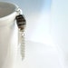 Chain Ear Cuff Jewelry, Agate Stone Earcuff, No Pierce Cartilage Earring