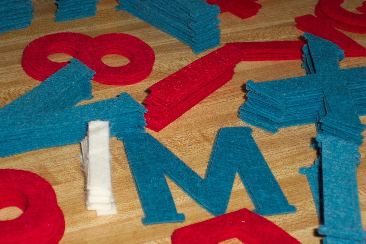 Vintage 60s Flannel Board Felt Letters And by DesigningWindows