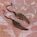 Dainty and Delicate Angel Wing Earrings