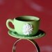 Ring - Spring Green Teacup