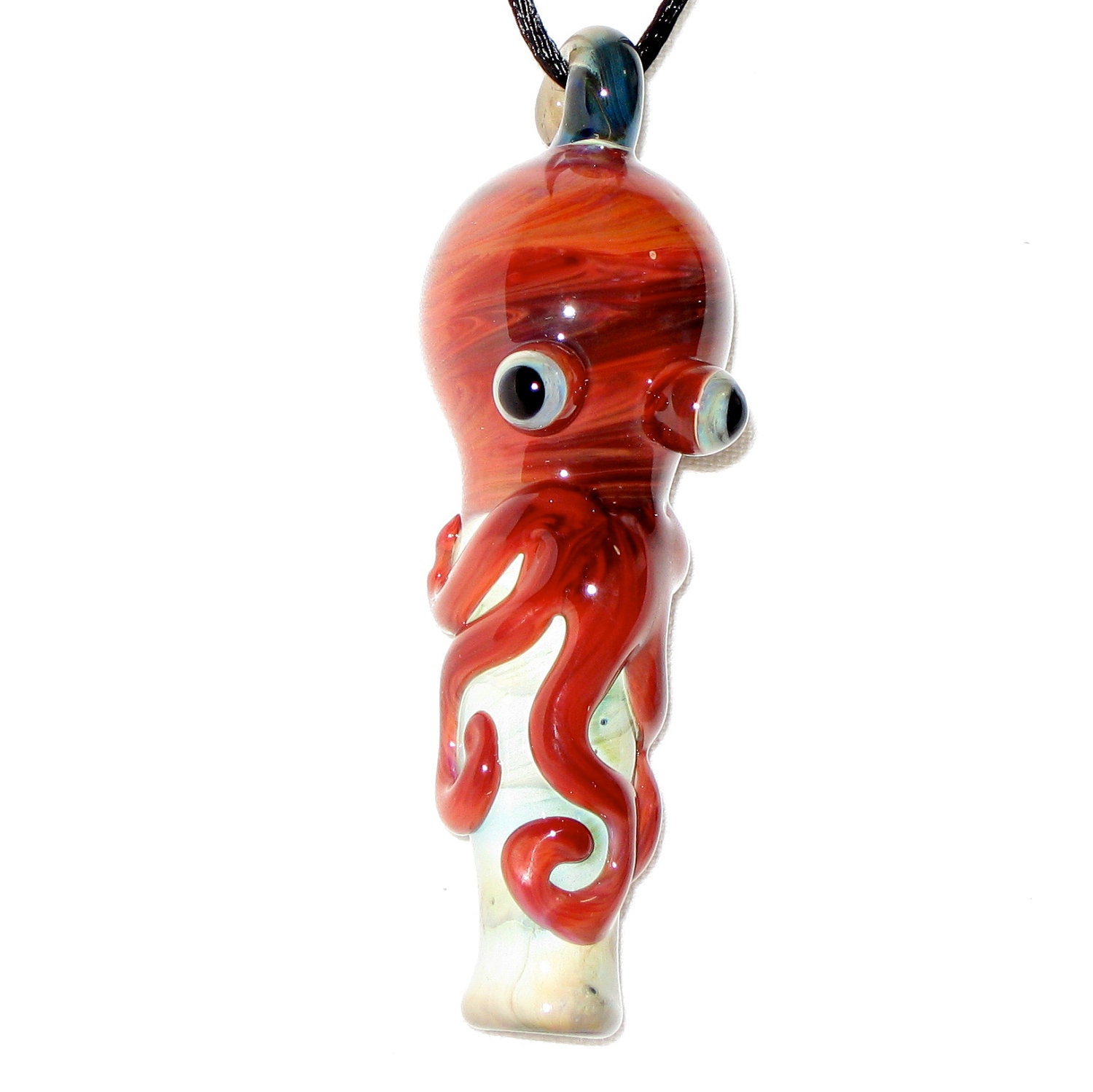 The Original Octopus Hand Blown Glass Reversible by andromedaglass
