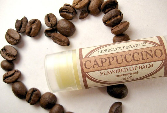 Cappuccino Lip Balm Coffee Lip Balm Unsweetened Lip Balm