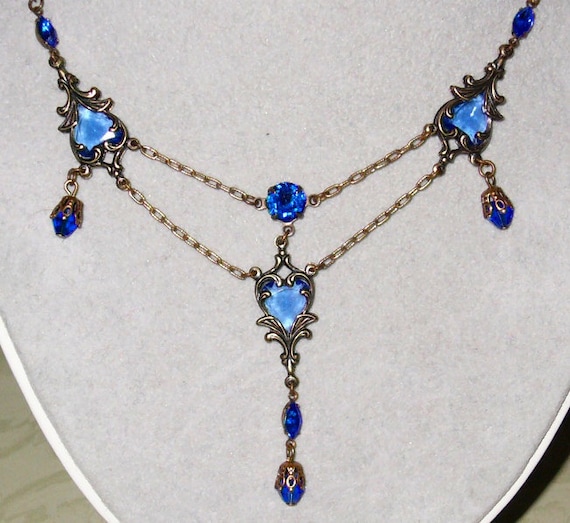 Titanic Jewelry Molly Brown's Blue Lifeboat by TitanicJewelry