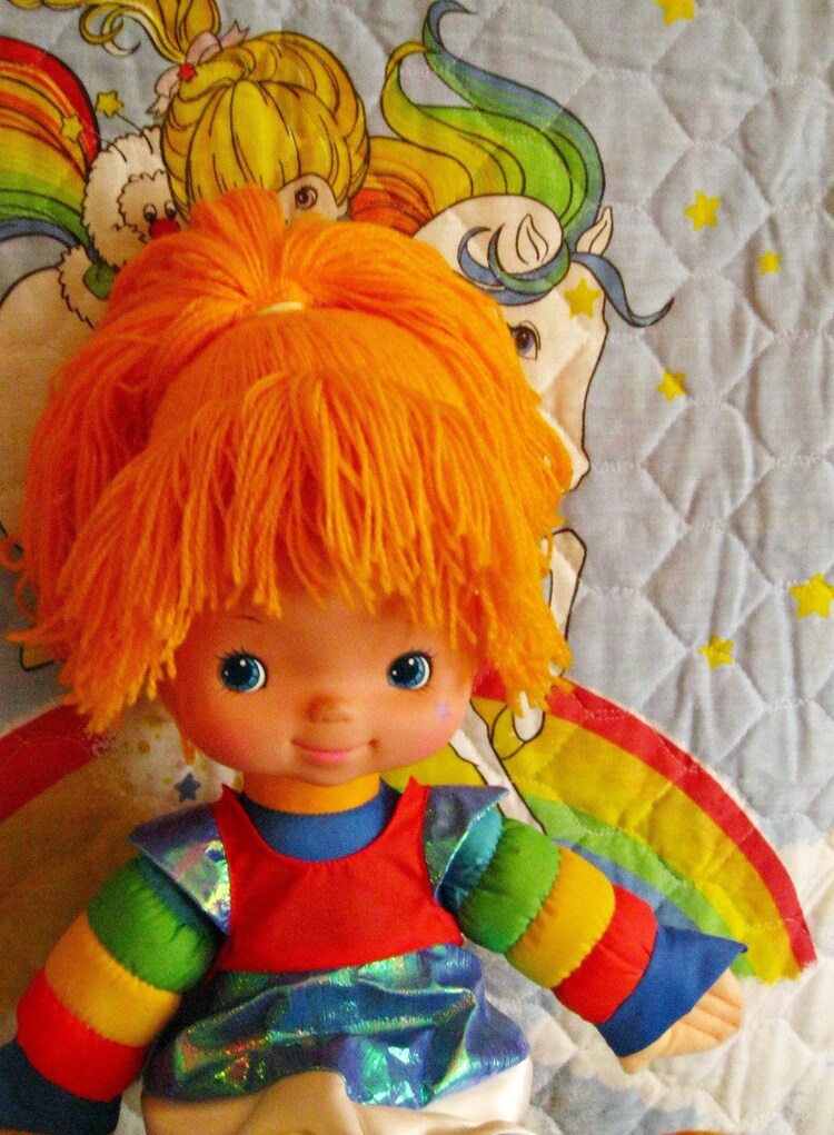 rainbow brite 80s doll