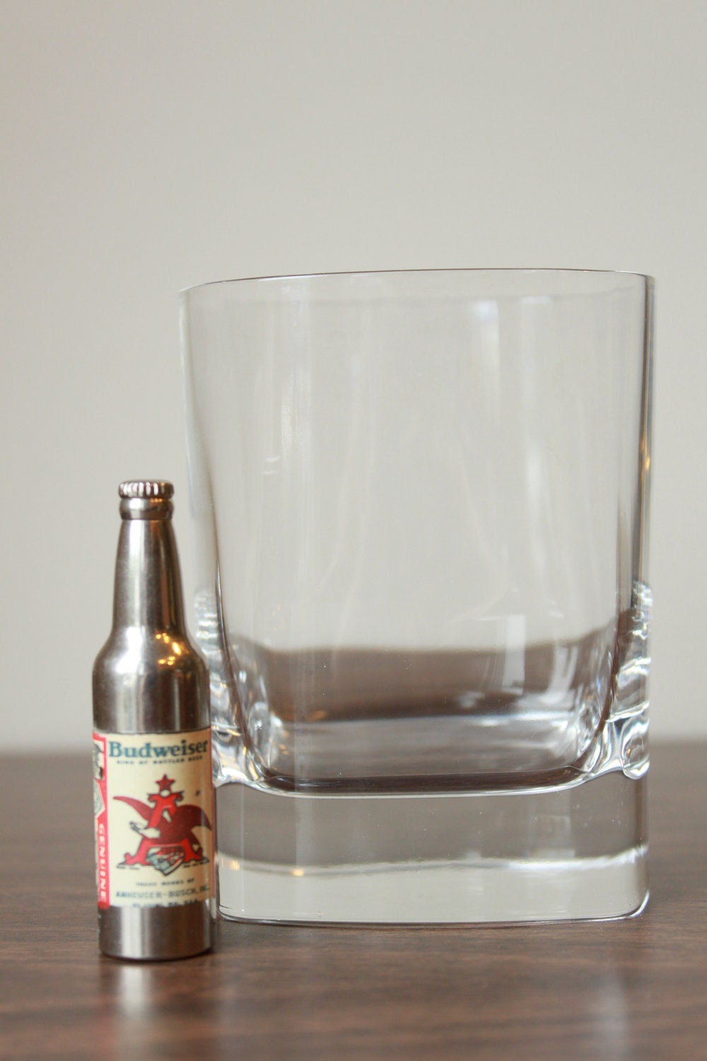 Vintage Budweiser Beer Bottle Lighter