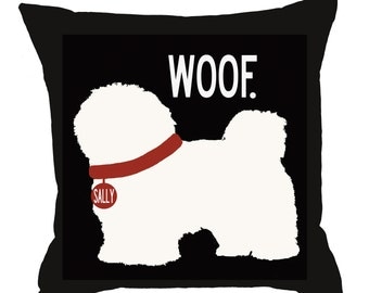 woof dog pillow