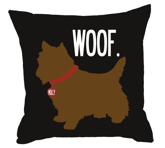 woof dog pillow