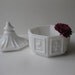 Vintage Imperial Milk Glass Butterpat Box and Cover