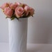 Vintage Milk Glass Classic Vase