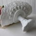 RESERVED Vintage Westmoreland Milk Glass Paneled Grape Banana Bowl