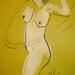 One minute Hula Hoop pose XXXII.5 - by Gretchen Kelly